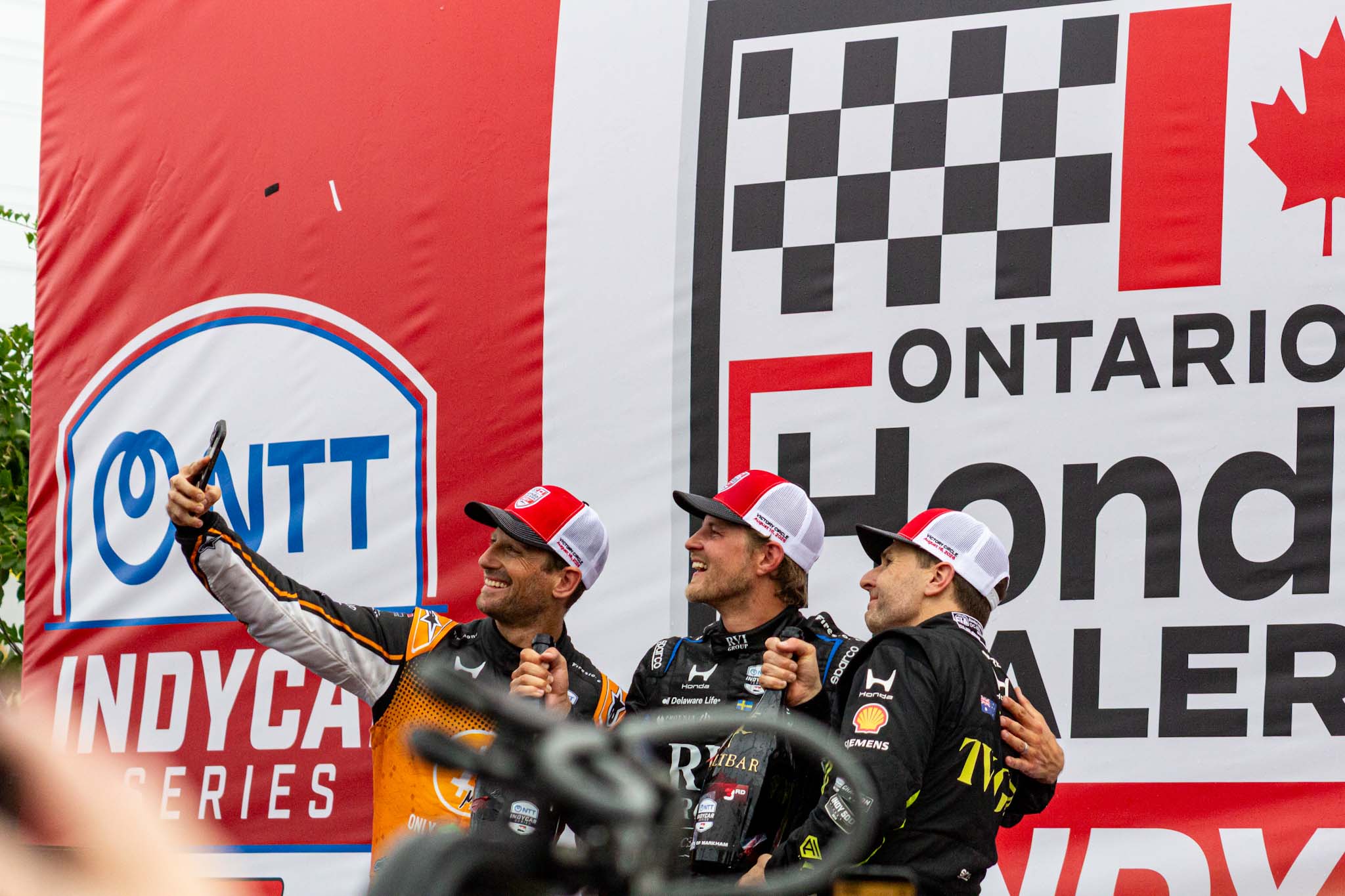 Photo of the podium