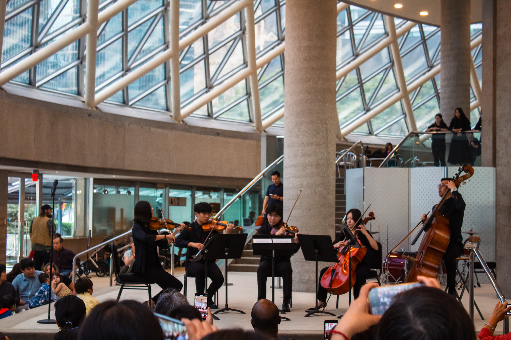 Pictures captured during the 2025 open house at the Roy Thomson Hall.