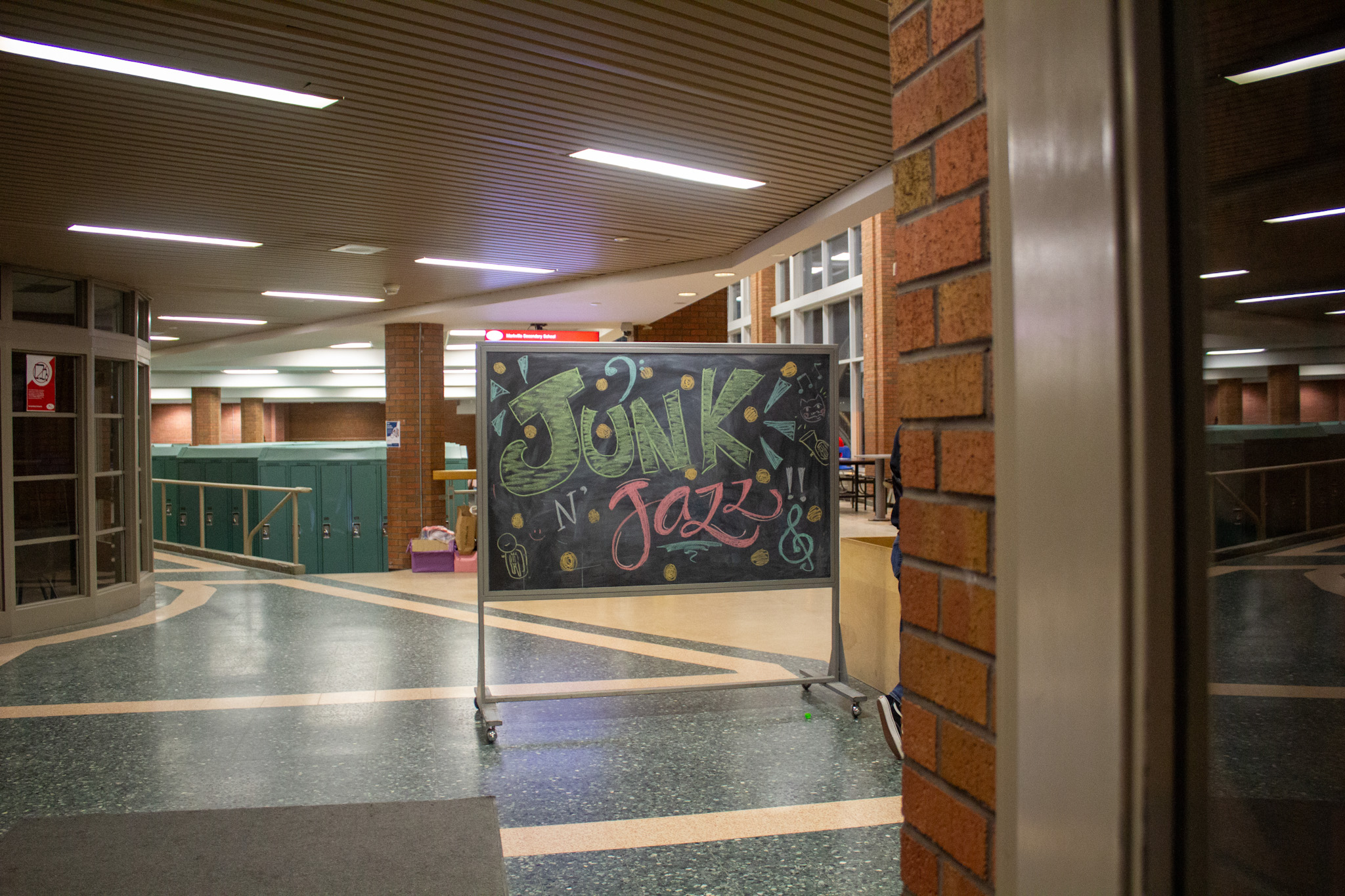 Markville Music's annual Junk Food N'Jazz performance, featuring Markville's jazz ensembles, choir, and many other great performers.